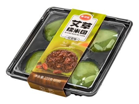 4枚裝艾草(cǎo)糯米團紅(hóng)豆味